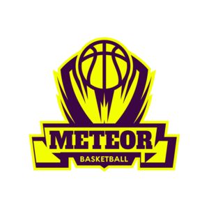 Meteor Basketball Logo Template Thumbnail