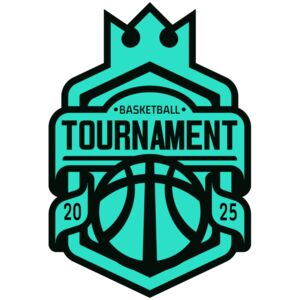 Tournament Basketball logo template 03 Thumbnail