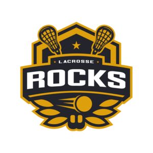 Rocks Lacrosse Logo Template Thumbnail
