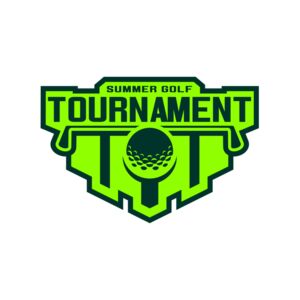 Tournament Summer golf logo template Thumbnail