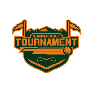 Tournament Summer golf logo template	02 Thumbnail