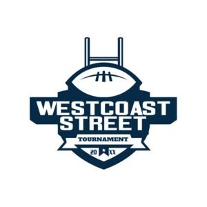 West Coast Street Tournament logo template Thumbnail