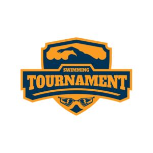 Swimming Tournament logo template 02 Thumbnail