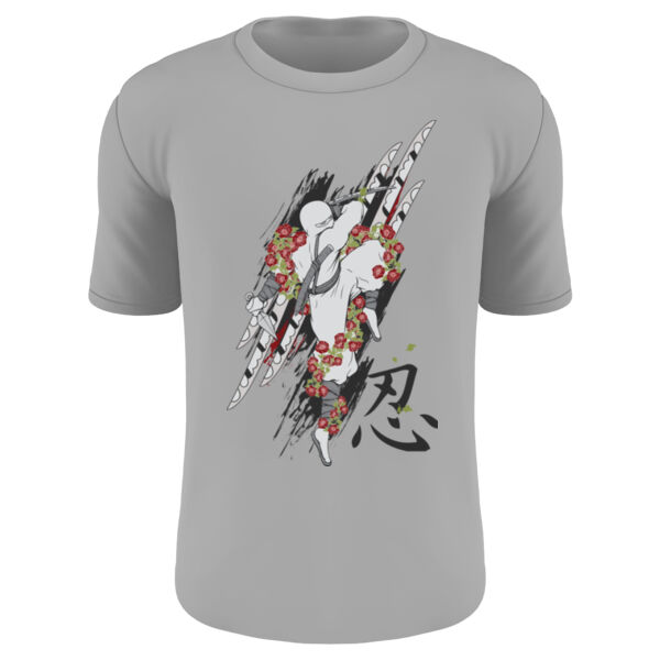 327 - Amazing t-shirt design with a white ninja! Thumbnail