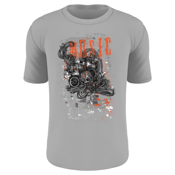 377 - Two speakers and a skull tangled in a pile of wires Thumbnail