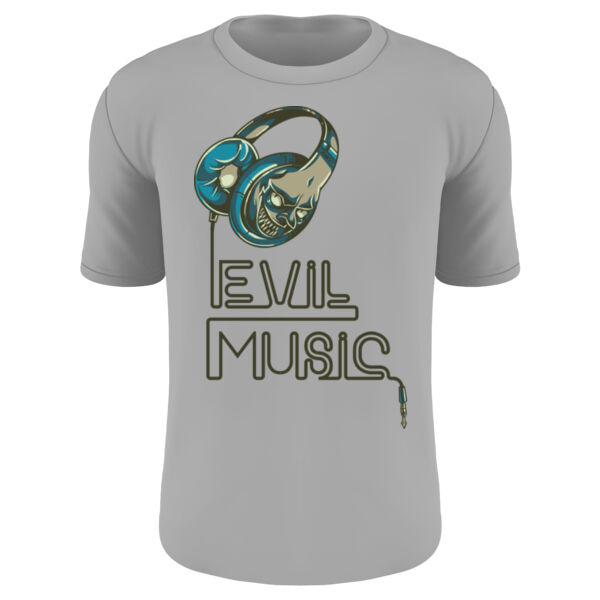 684 - Music's evil? Indeed it is when you wear this t-shirt Thumbnail